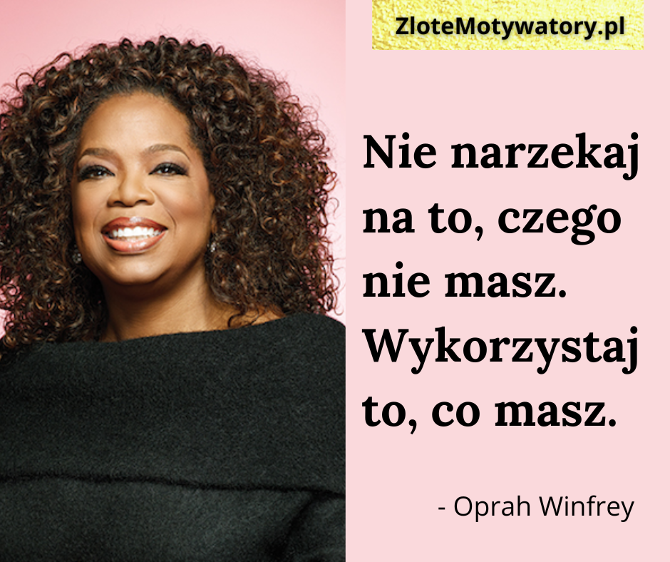 Oprah Winfrey cytat