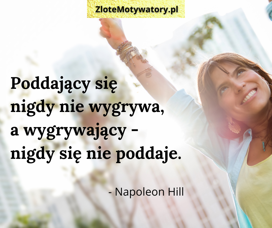 Napoleon Hill cytaty